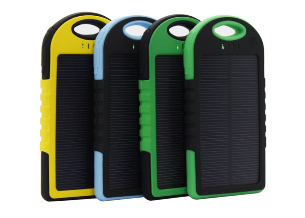 5000mAh Portable Solar Power Bank