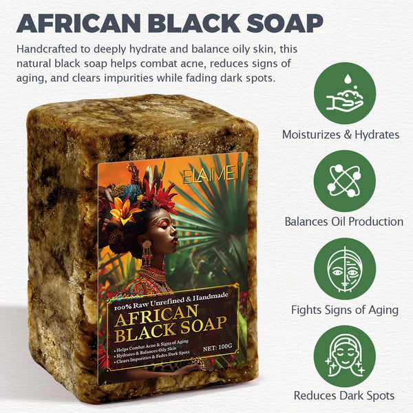 Nourishing Mild African Black Soap